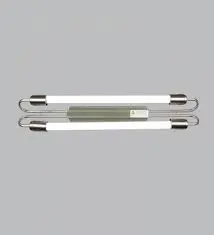 650mm Satin Chrome linear LED fitting